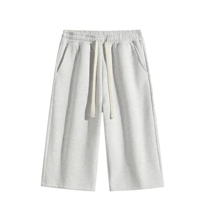 Summervibes Men’S Solid Color Shorts, Men’S Bermuda Shorts, Athletic Casual Shorts with a Belt and Pockets, Breathable Summer Casual Wear for Men, Summer Shorts, Spring New Release