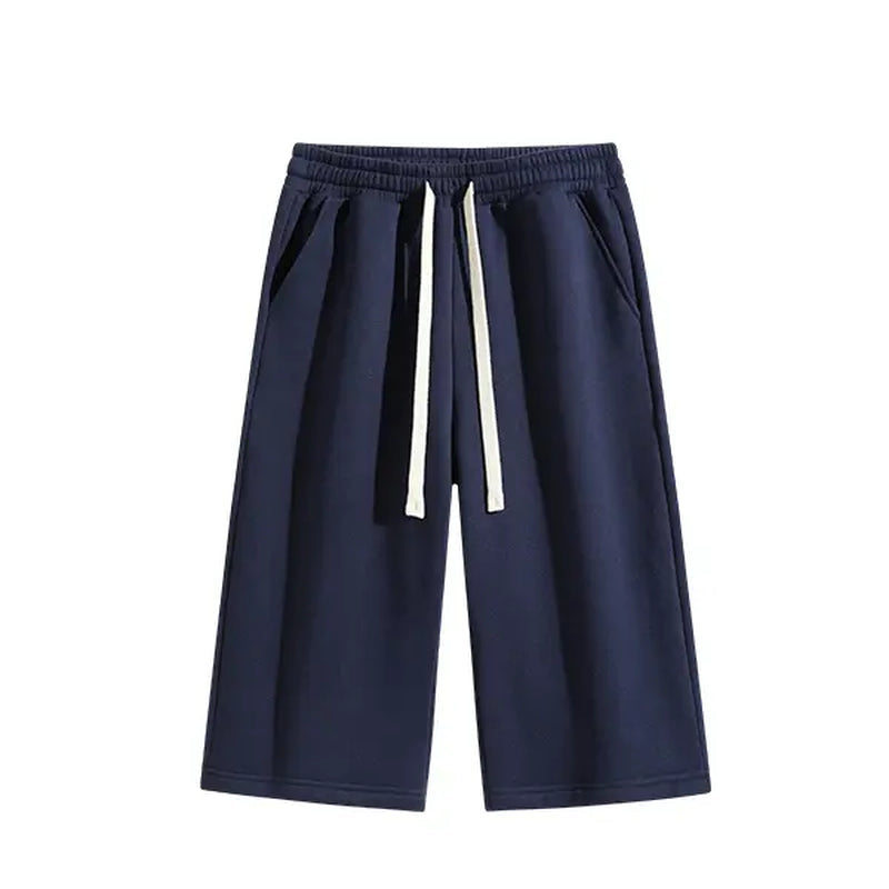 Summervibes Men’S Solid Color Shorts, Men’S Bermuda Shorts, Athletic Casual Shorts with a Belt and Pockets, Breathable Summer Casual Wear for Men, Summer Shorts, Spring New Release