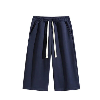 Summervibes Men’S Solid Color Shorts, Men’S Bermuda Shorts, Athletic Casual Shorts with a Belt and Pockets, Breathable Summer Casual Wear for Men, Summer Shorts, Spring New Release