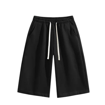 Summervibes Men’S Solid Color Shorts, Men’S Bermuda Shorts, Athletic Casual Shorts with a Belt and Pockets, Breathable Summer Casual Wear for Men, Summer Shorts, Spring New Release