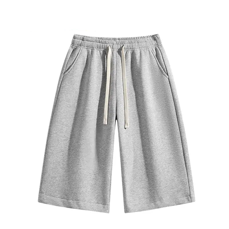 Summervibes Men’S Solid Color Shorts, Men’S Bermuda Shorts, Athletic Casual Shorts with a Belt and Pockets, Breathable Summer Casual Wear for Men, Summer Shorts, Spring New Release